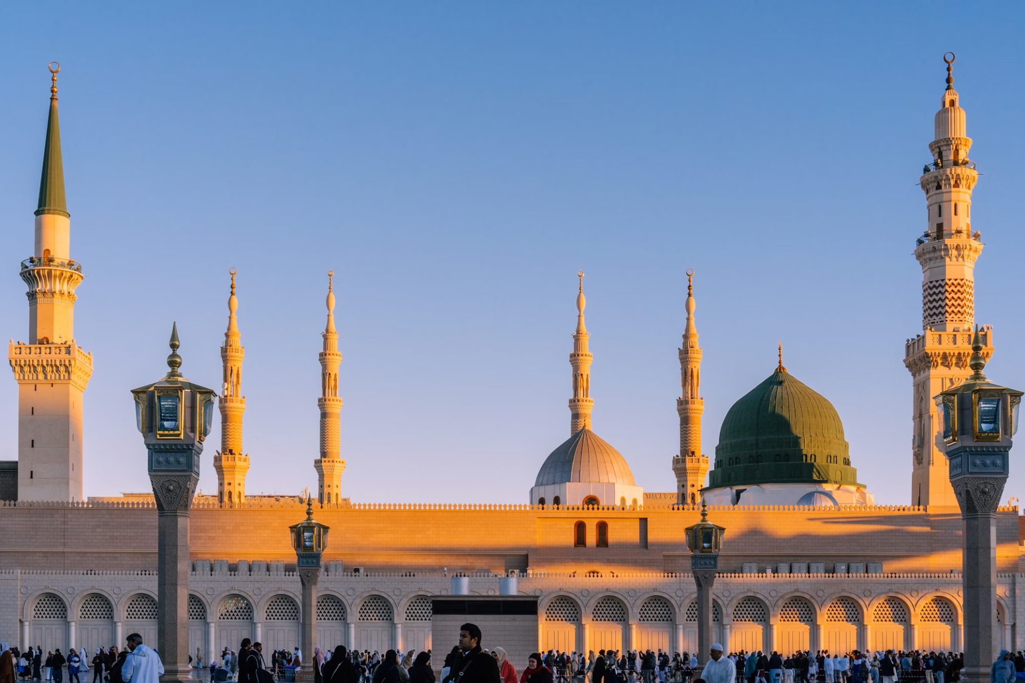 Makkah Holy Mosque landscape background